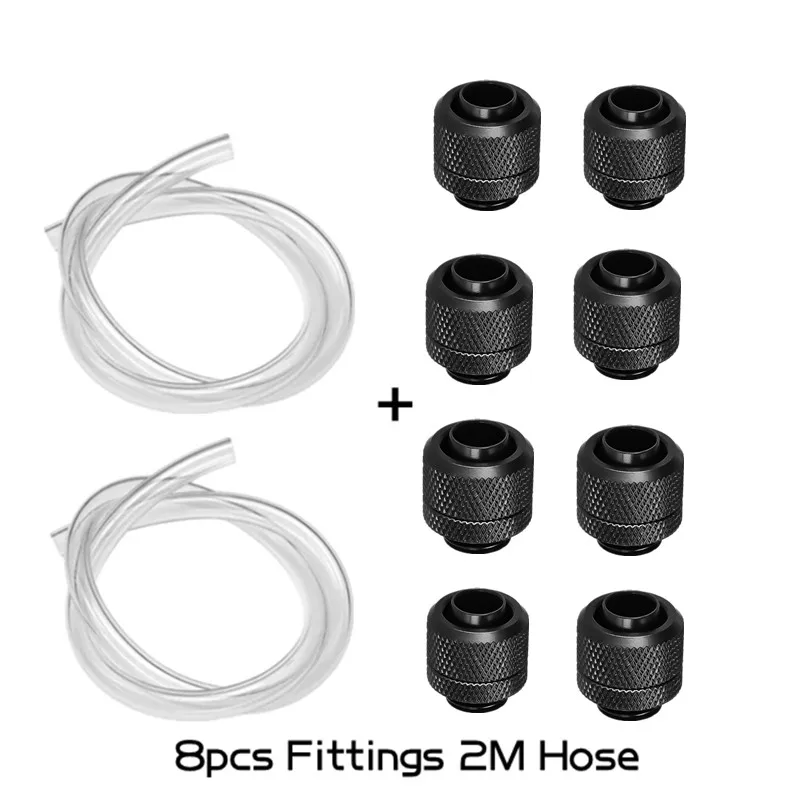 Pc Gaming Lounge - Slangfitting KIT 3/8 ''Dikke 9.5*15.9mm/9.5*12.7mm PC