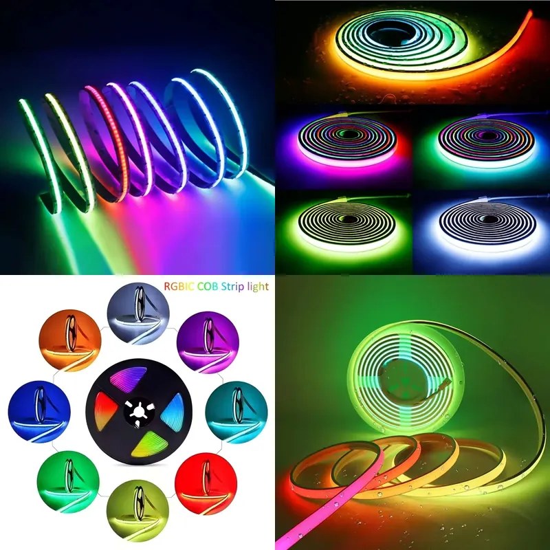 Rgb Light Strip - Banqcn Nieuwste Kwaliteit RGB IC Volledige