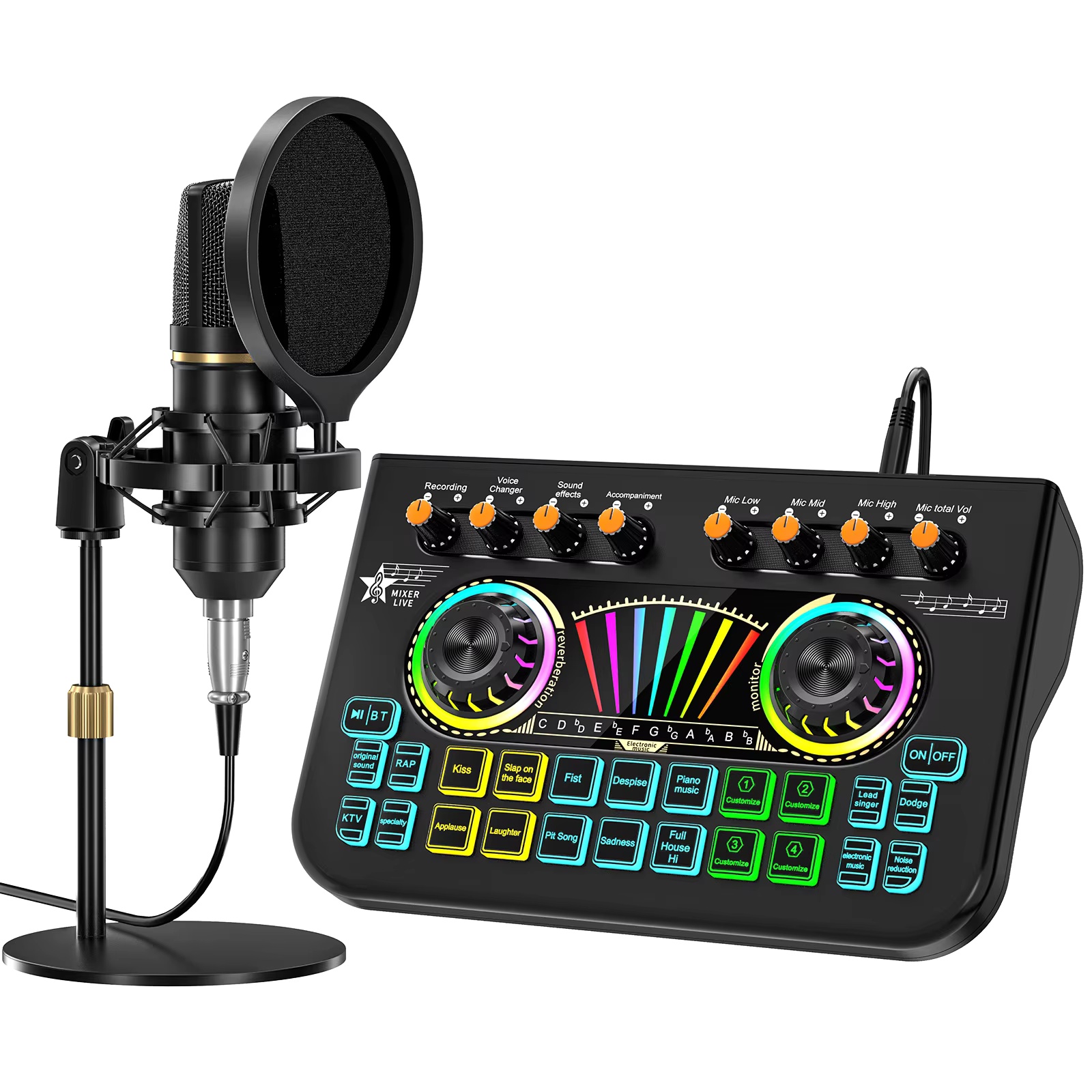 Pc Gaming Youtubers - Tenlamp X3 BM800 Podcast Microfoon Bundelset