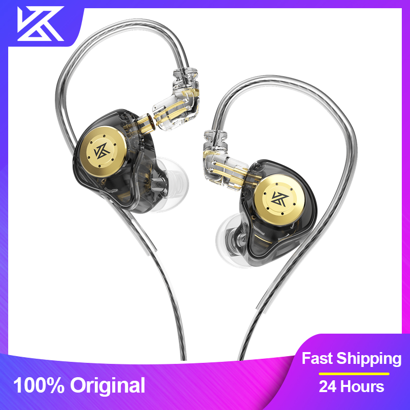 Pc Gaming Earphones - KZ EDX Pro-oortelefoon Dynamische in-ear monitor