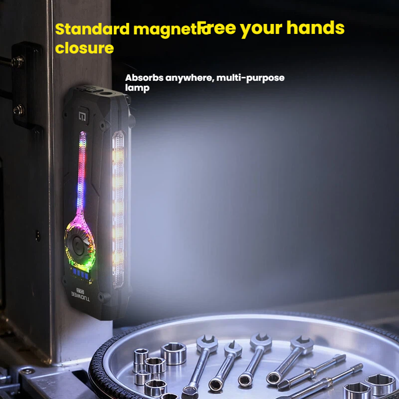 Oplaadbare EDC Flat Pro-zaklam - Rgb Light Strip recensie en prijs