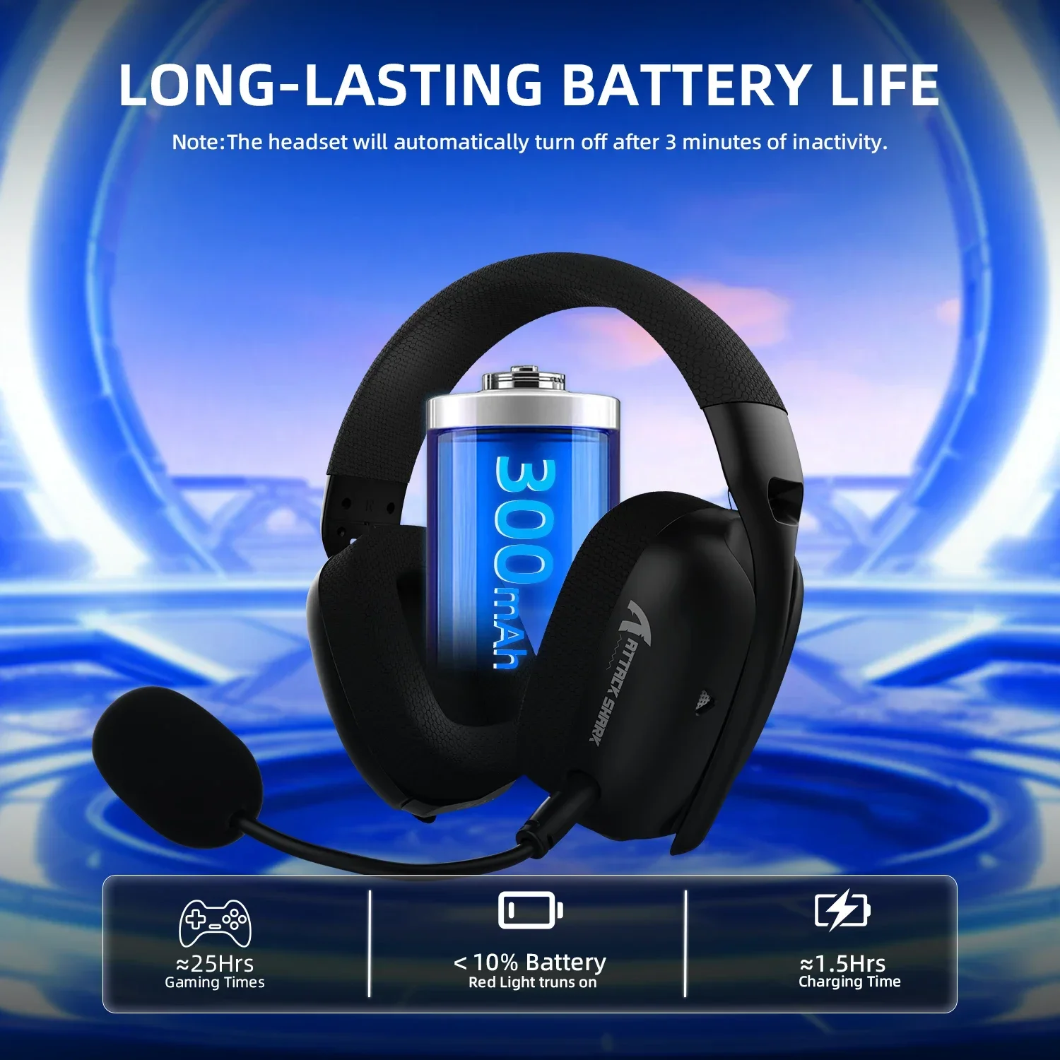 Originele ATTACK SHARK L80PRO  - Pc Gaming Earphones recensie en prijs