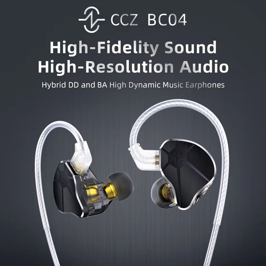 CCZ BC04 1DD+1BA Hybride IEM-h - Pc Gaming Earphones recensie en prijs