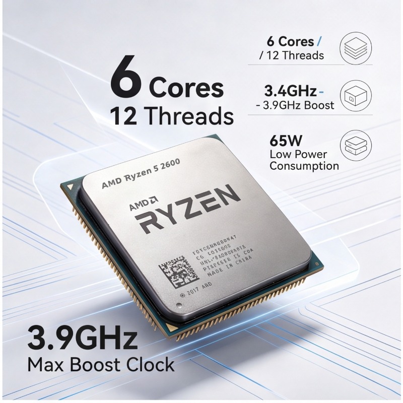 AMD Ryzen 5 2600 R5 2600 3.4GH - Pc Gaming Amd Ryzen 5 recensie en prijs