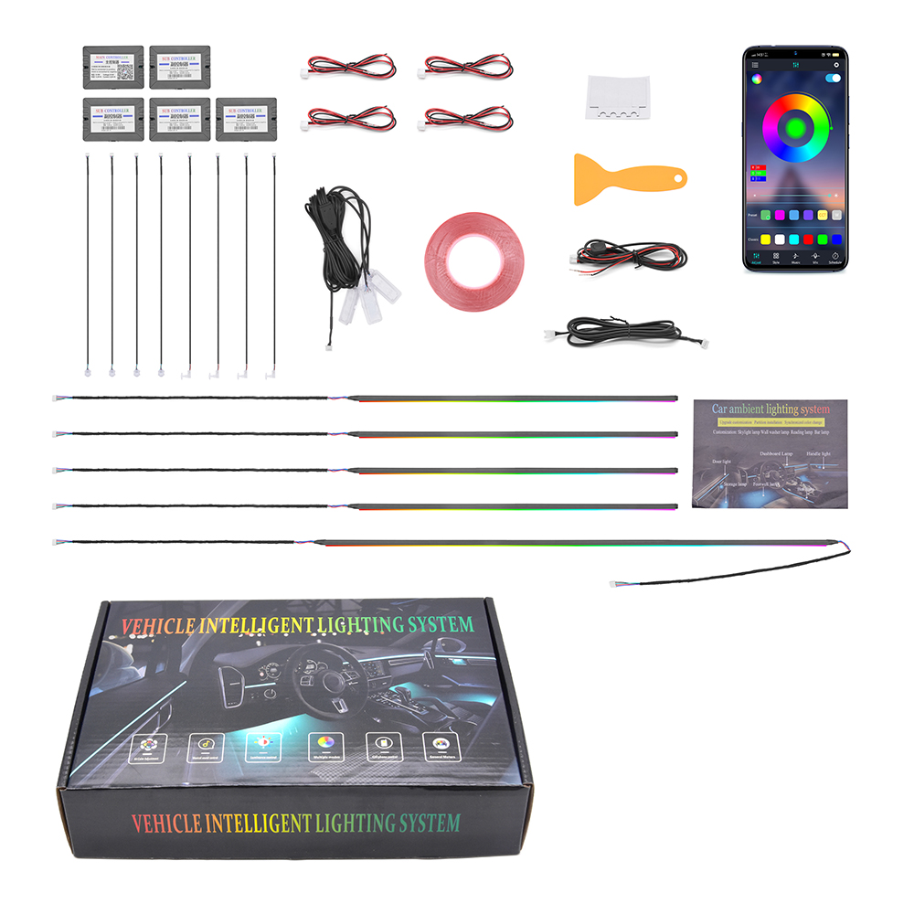 Hotselling auto-ambianceverlic - Rgb Light Strip recensie en prijs
