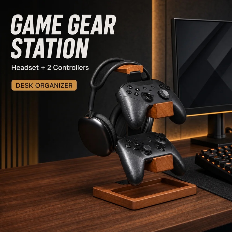 Houten hoofdtelefoonstandaard, - Pc Gaming Earphones recensie en prijs