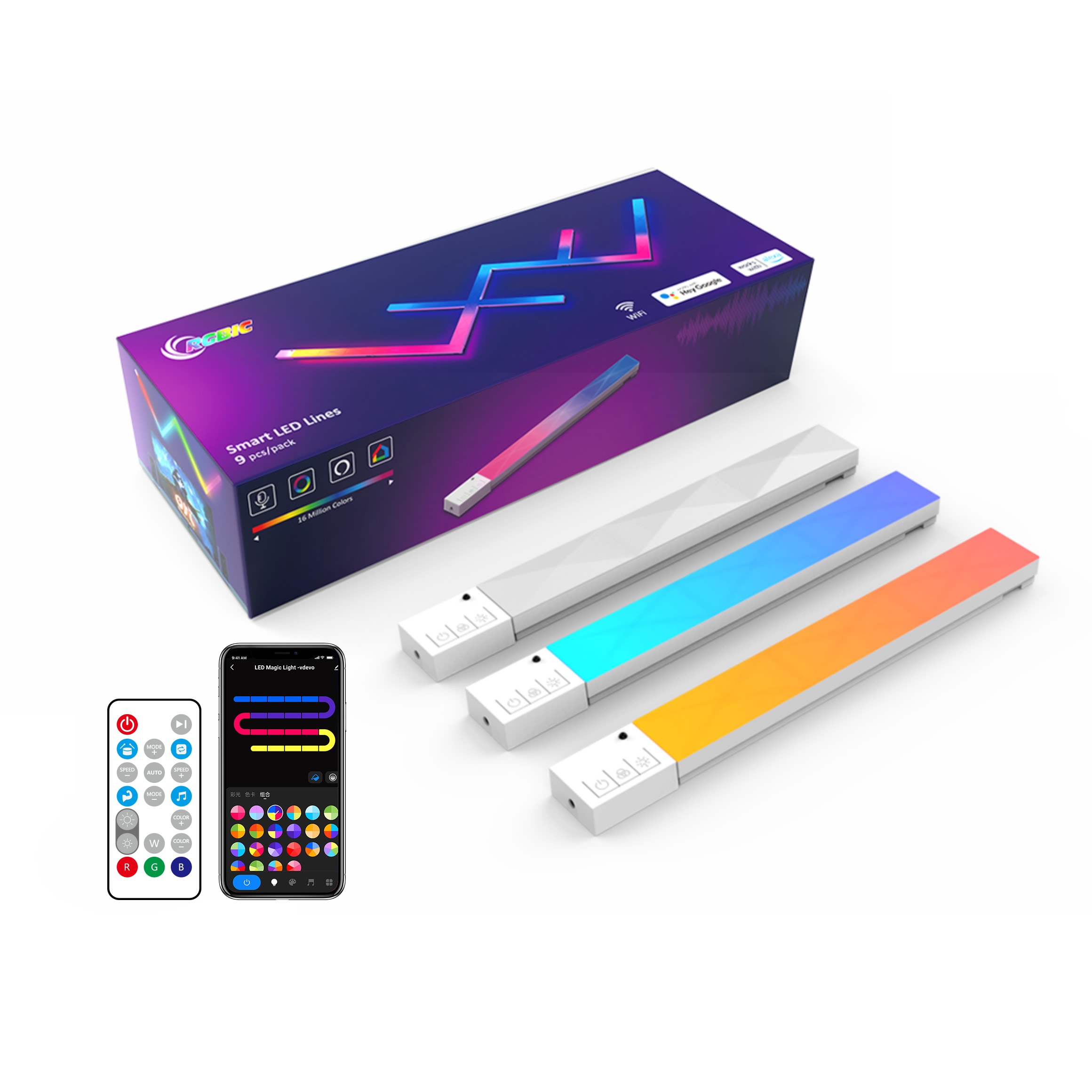 EE1 Splicing WiFi Muziek LED S - Rgb Light Strip recensie en prijs